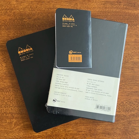RHODIA Three Pack of notebooks - Picture 2 of 4